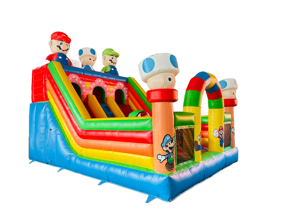 Hüpfburg mieten Super Mario