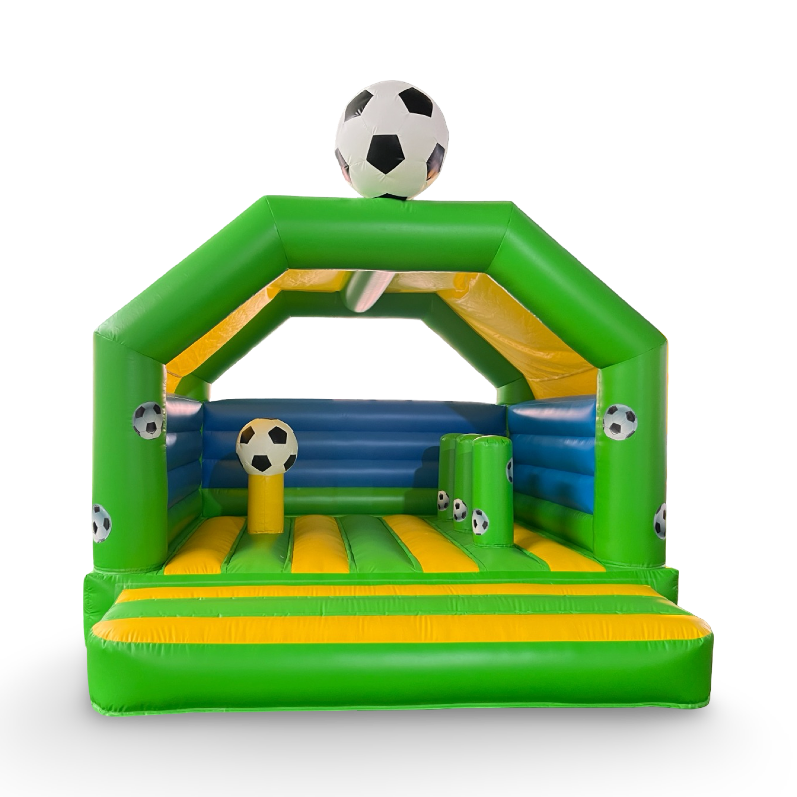 Hüpfburg mieten Fußball